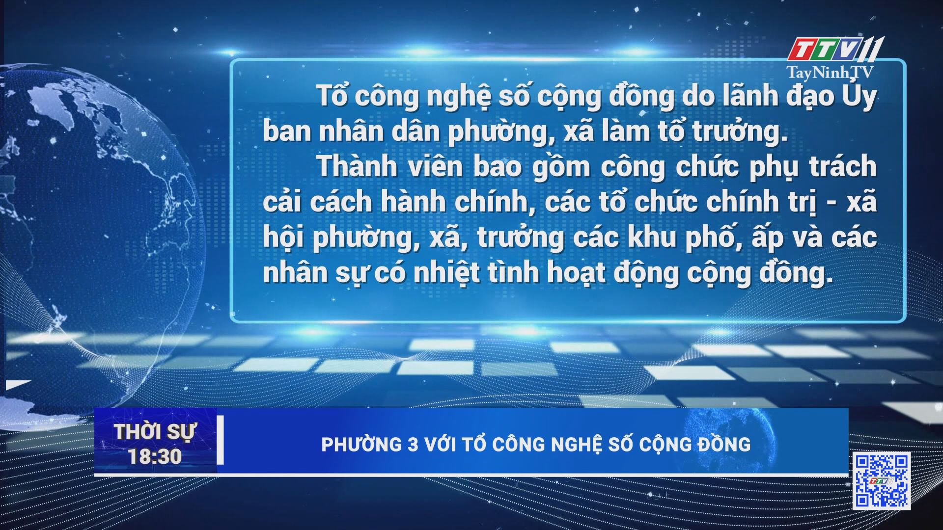 Phường 3 với Tổ công nghệ số cộng đồng | TayNinhTV